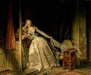 Jean-Honore Fragonard The Stolen Kiss oil painting reproduction